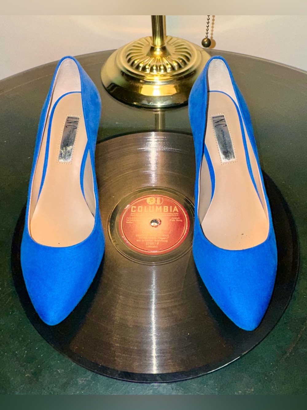 INC International Concepts Blue Pumps